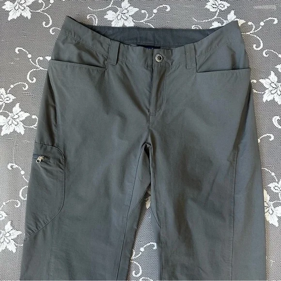 Patagonia Quandary Grey  Hiking Pant Sz 4 - Picture 5 of 13